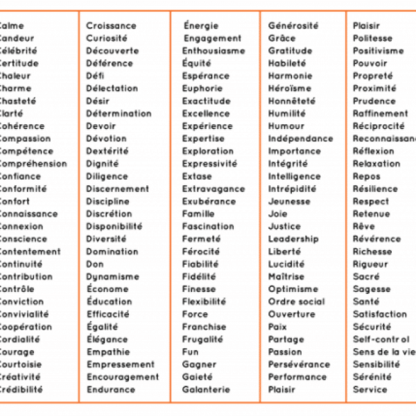 Mes Valeurs Coaching Pour Oser Etre Be Long Helene Duthilleul